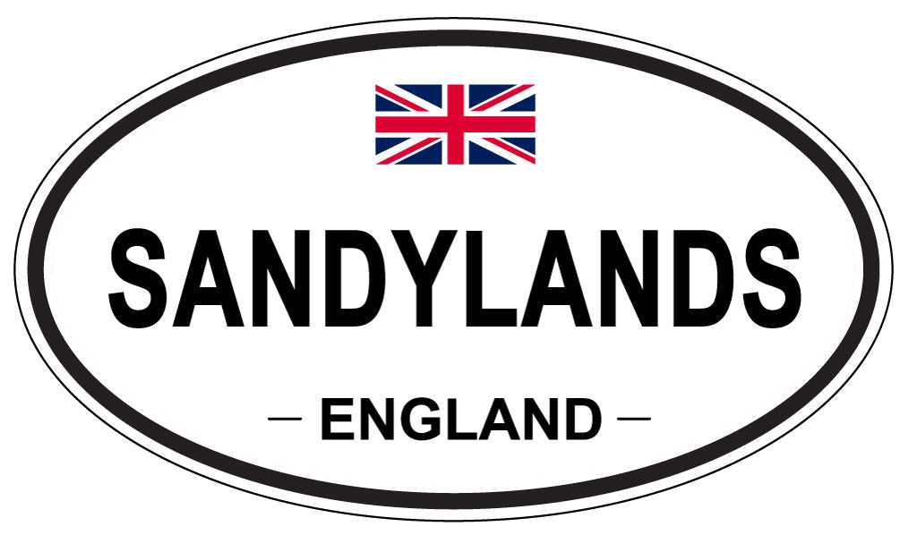 SANDYLANDS, England - Oval Magnet
