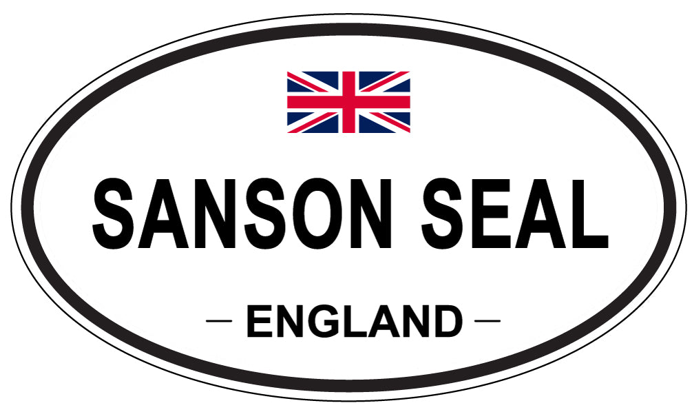 SANSON SEAL, England - Oval Magnet