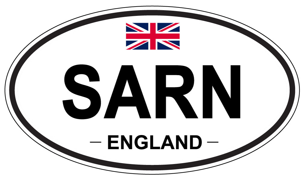 SARN, England - Oval Magnet