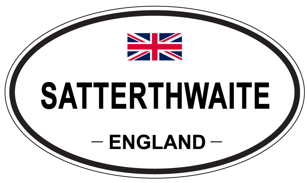 SATTERTHWAITE, England - Oval Magnet