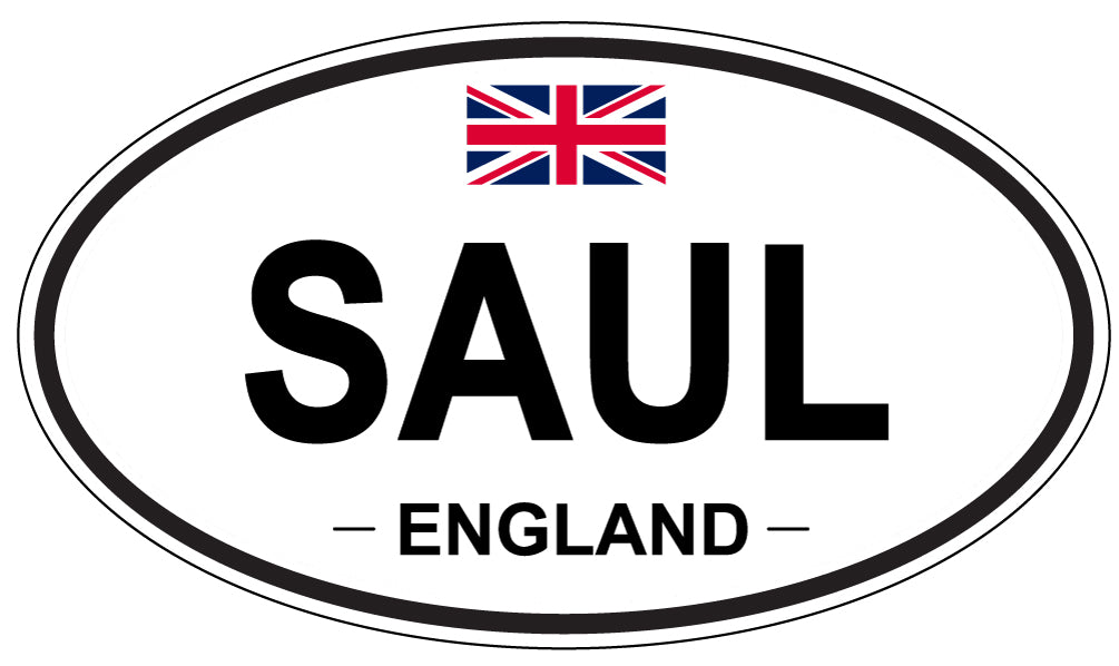 SAUL, England - Oval Magnet