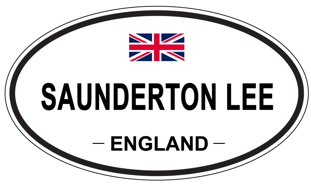 SAUNDERTON LEE, England - Oval Magnet