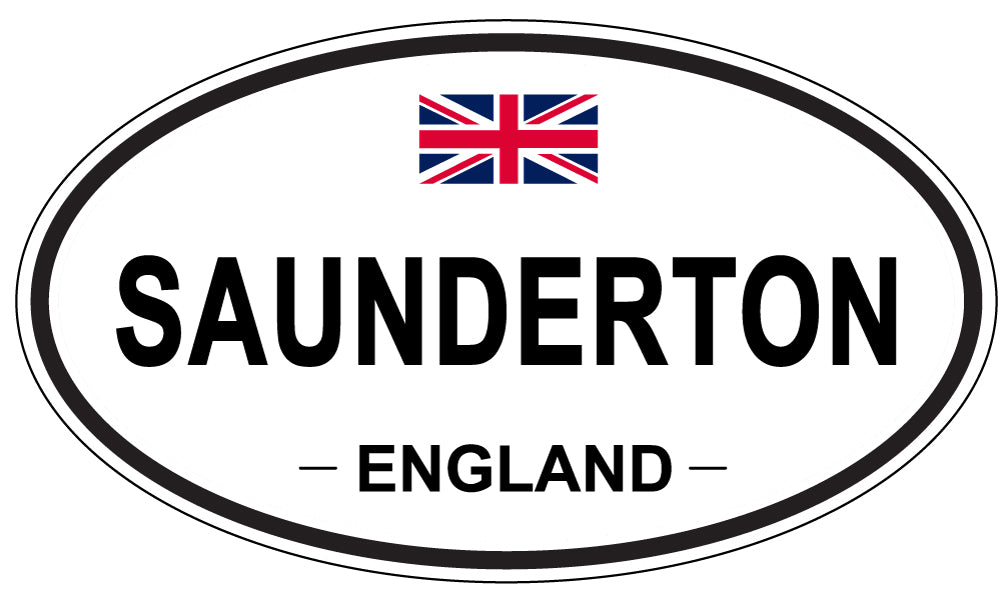 SAUNDERTON, England - Oval Magnet