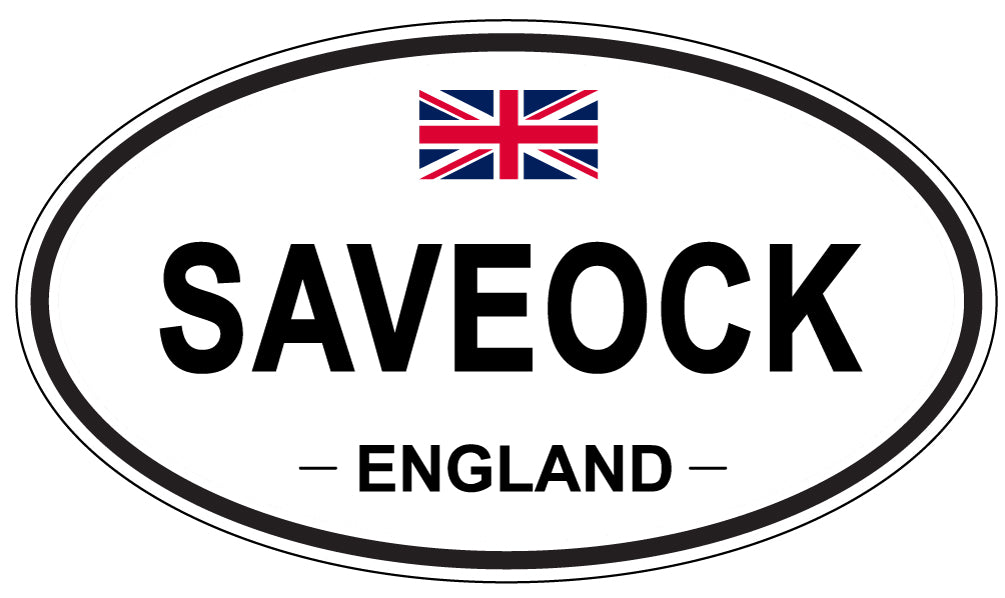 SAVEOCK, England - Oval Magnet