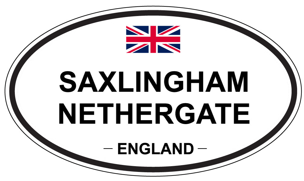 SAXLINGHAM NETHERGATE, England - Oval Magnet