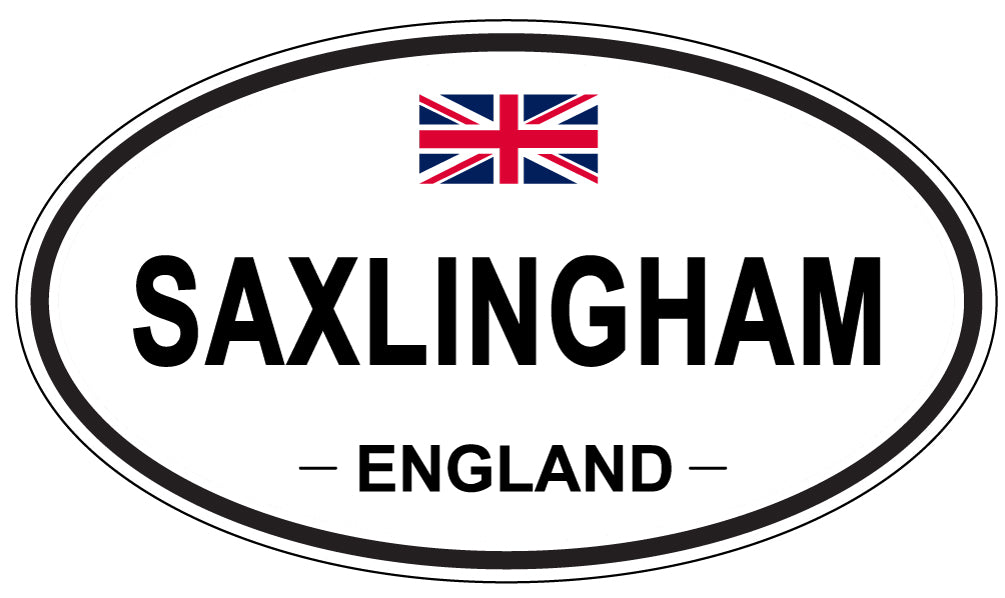 SAXLINGHAM, England - Oval Magnet