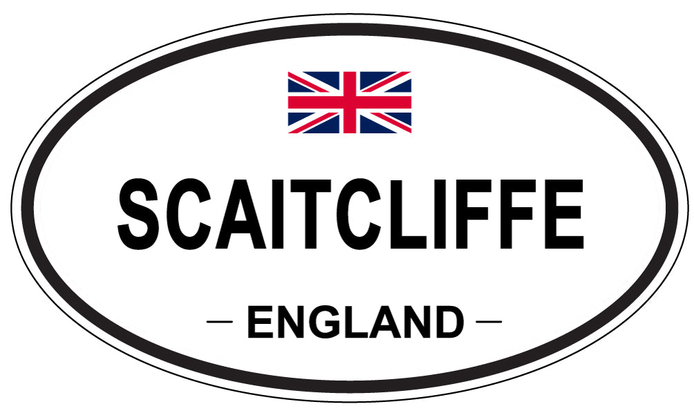SCAITCLIFFE, England - Oval Magnet