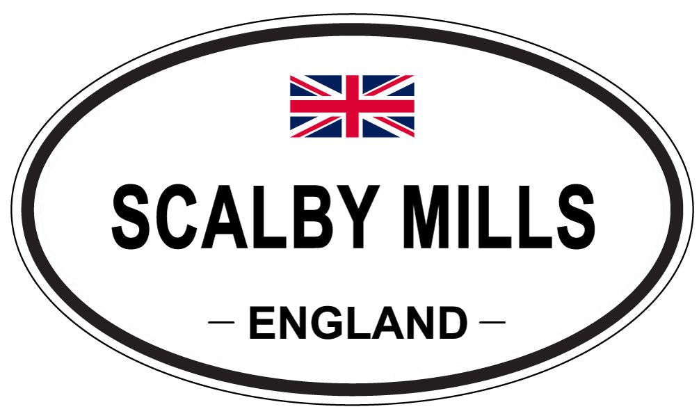 SCALBY MILLS, England - Oval Magnet