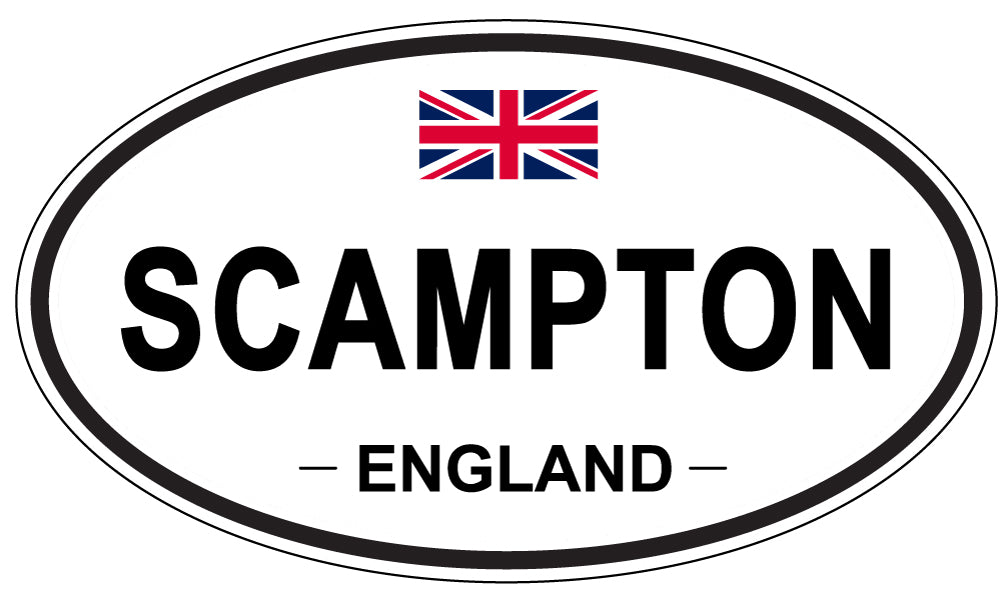 SCAMPTON, England - Oval Magnet