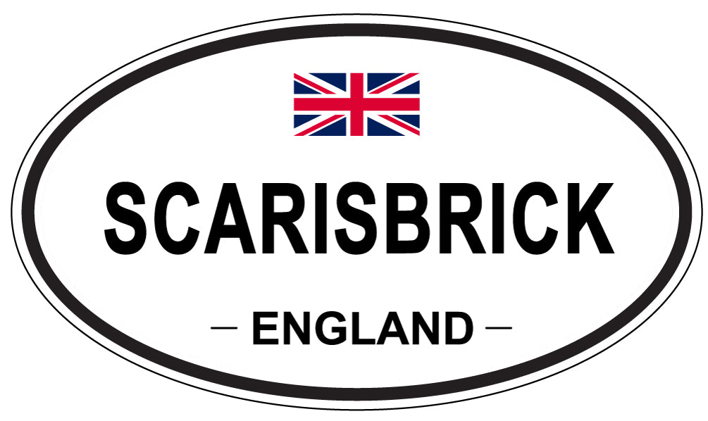 SCARISBRICK, England - Oval Magnet