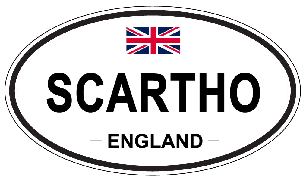 SCARTHO, England - Oval Magnet