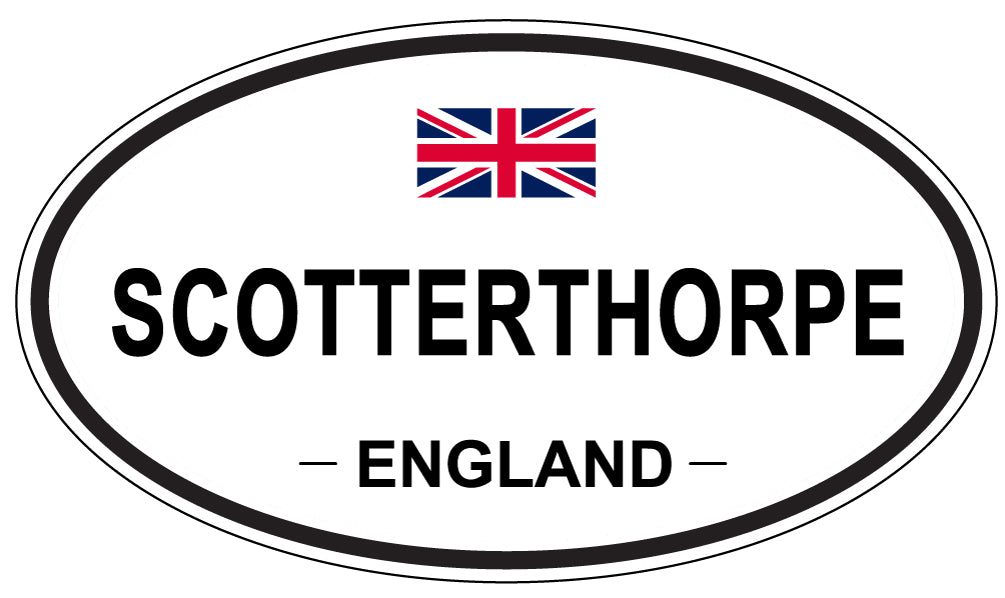 SCOTTERTHORPE, England - Oval Magnet
