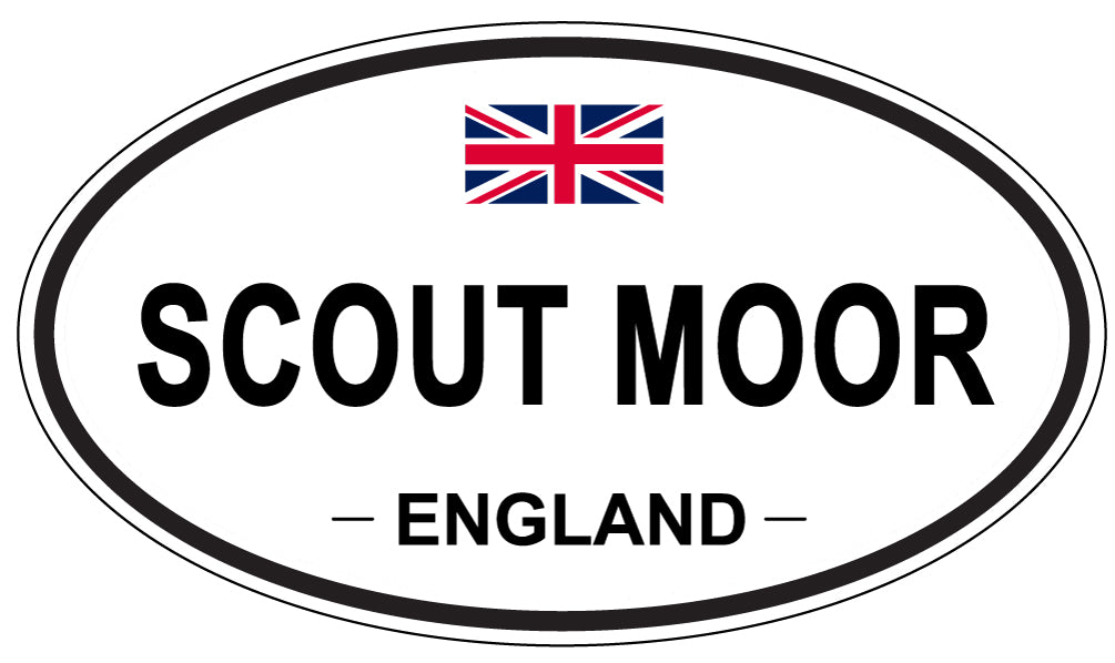SCOUT MOOR, England - Oval Magnet