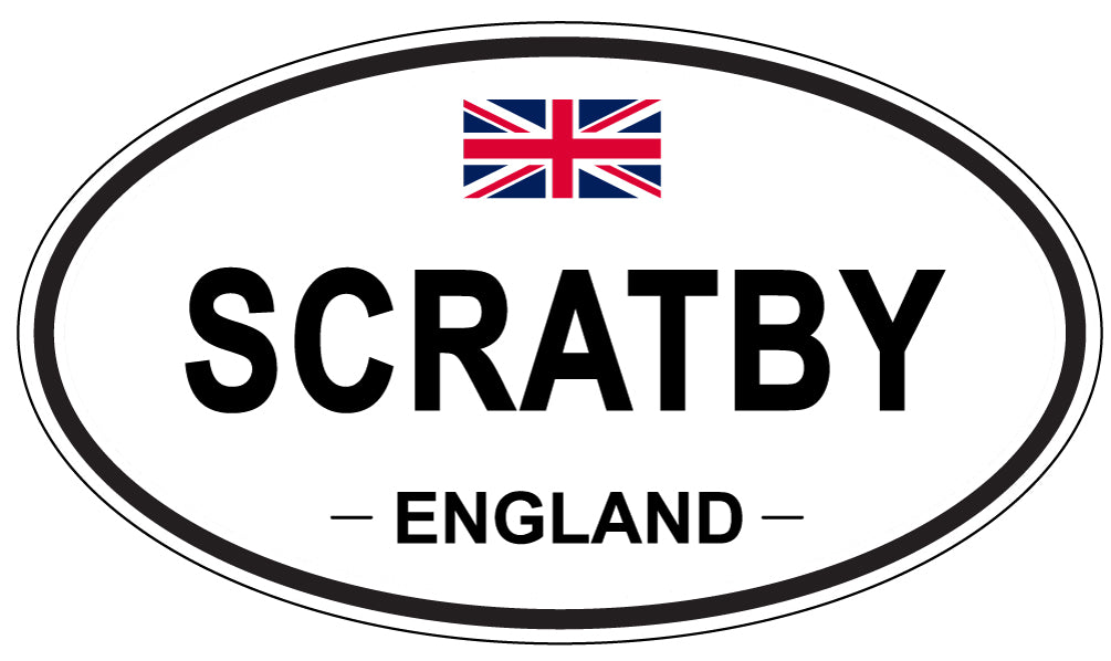 SCRATBY, England - Oval Magnet