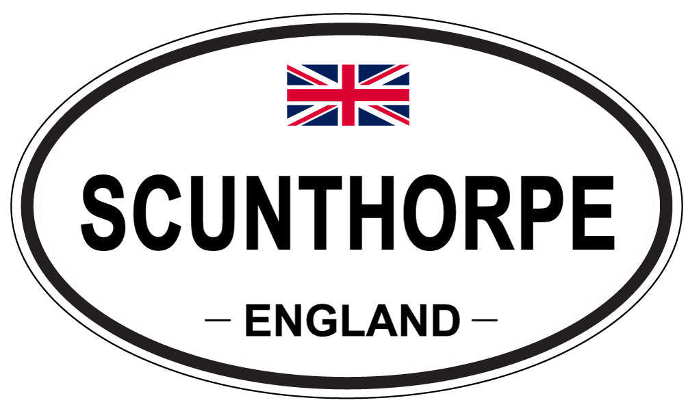 SCUNTHORPE, England - Oval Magnet