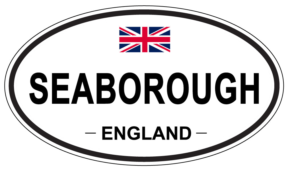 SEABOROUGH, England - Oval Magnet