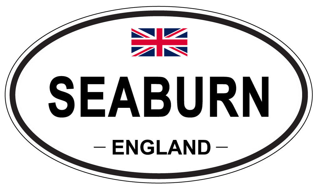 SEABURN, England - Oval Magnet