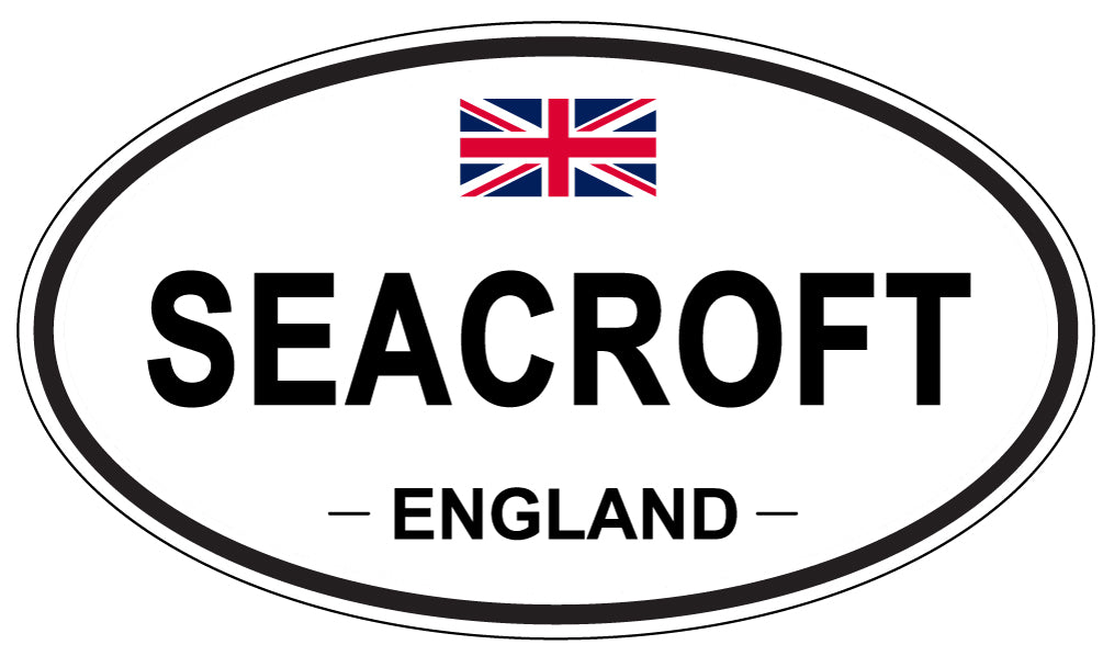SEACROFT, England - Oval Magnet