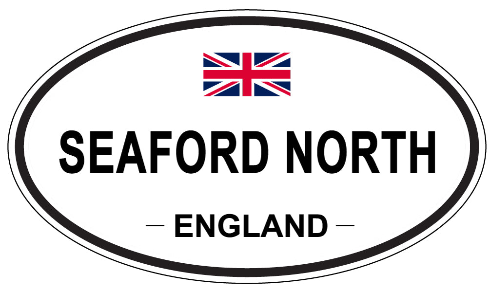 SEAFORD NORTH, England - Oval Magnet