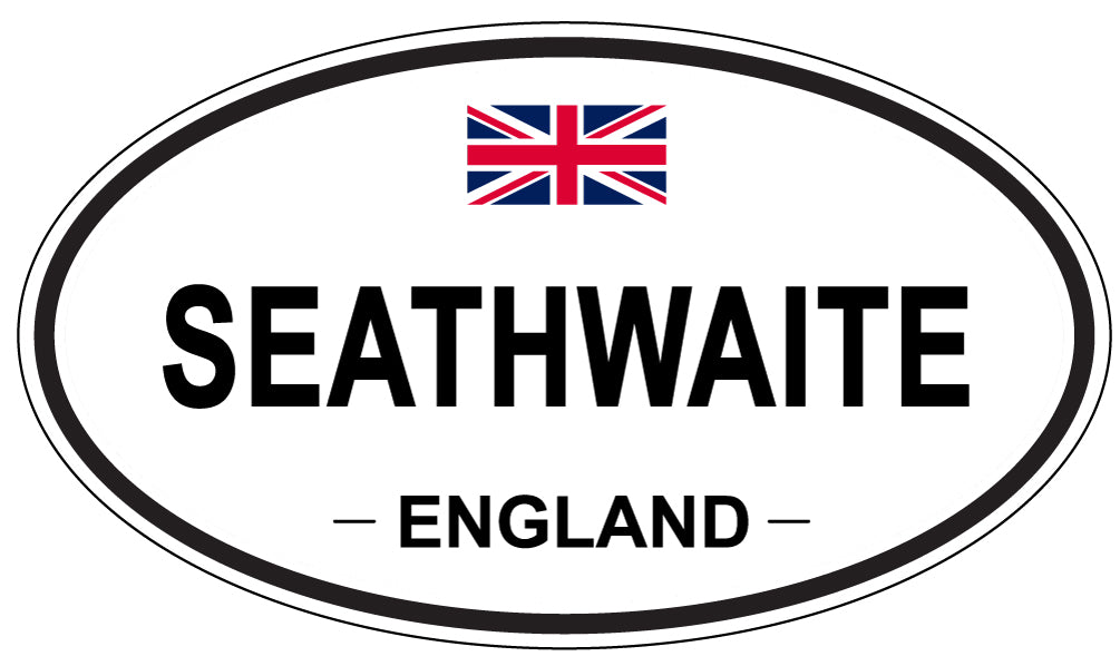 SEATHWAITE, ENGLAND - Oval Sticker