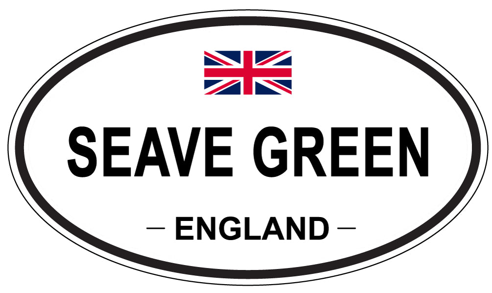 SEAVE GREEN, England - Oval Magnet