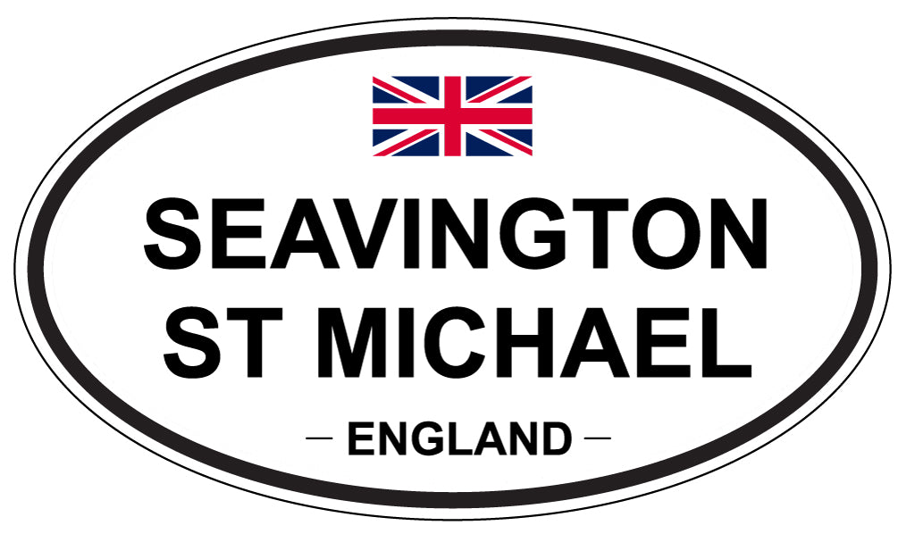 SEAVINGTON ST MICHAEL, England - Oval Magnet
