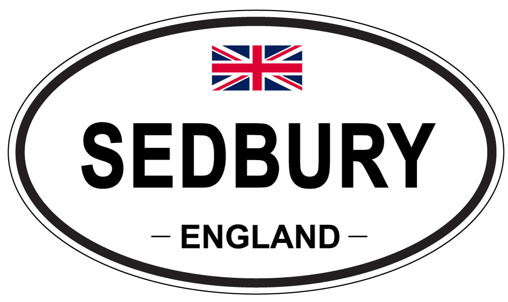 SEDBURY, England - Oval Magnet