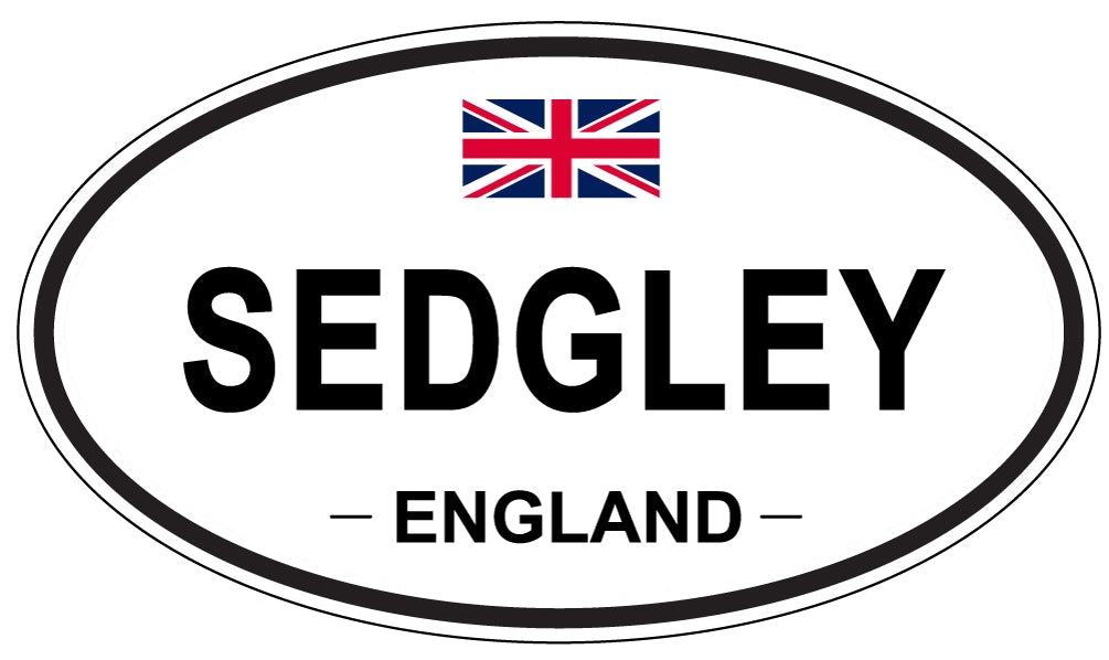 SEDGLEY, England - Oval Magnet