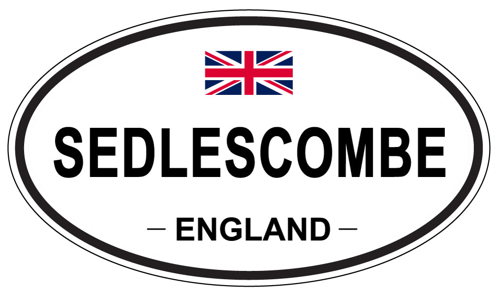 SEDLESCOMBE, England - Oval Magnet