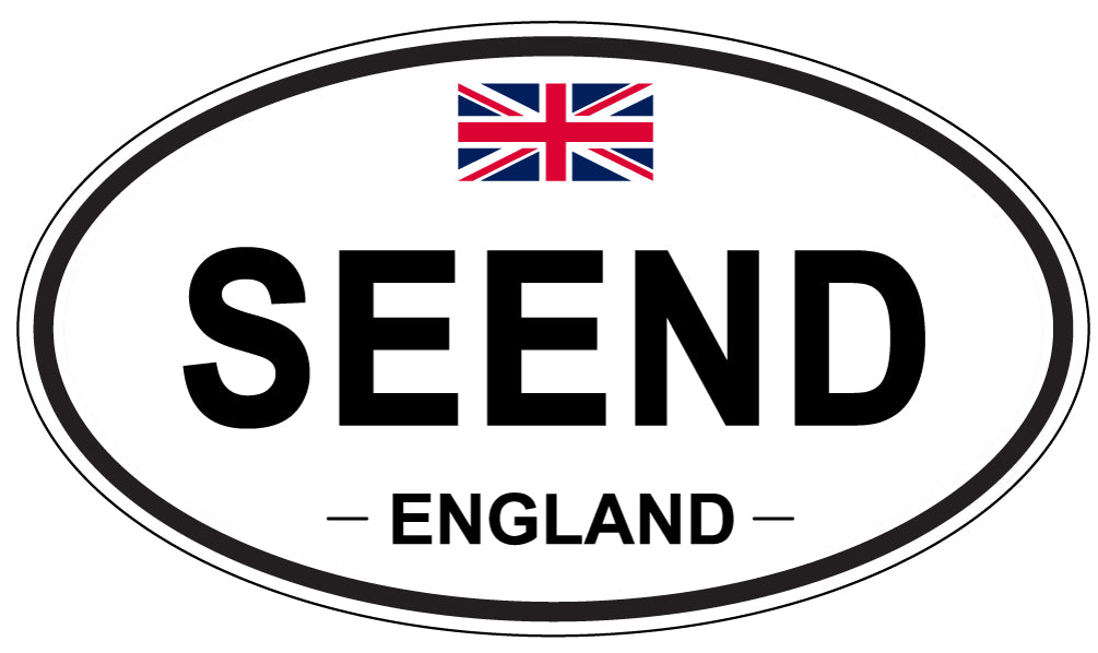 SEEND, England - Oval Magnet
