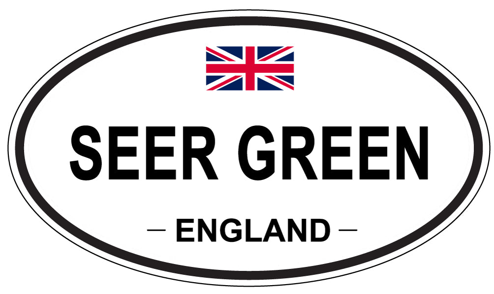SEER GREEN, England - Oval Magnet
