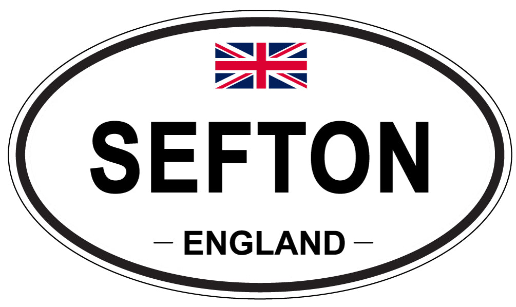 SEFTON, England - Oval Magnet