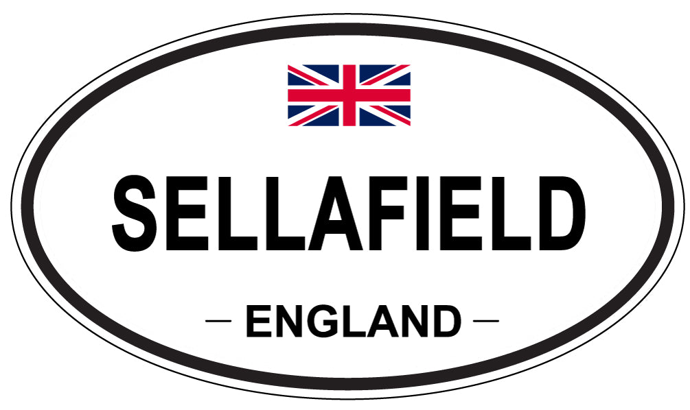 SELLAFIELD, ENGLAND - Oval Sticker