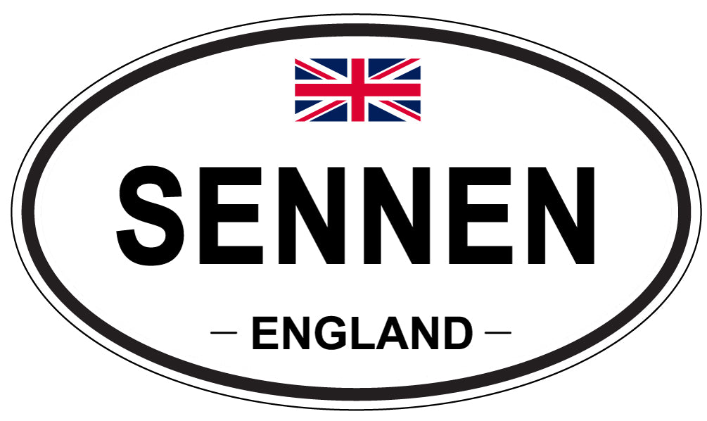 SENNEN, England - Oval Magnet