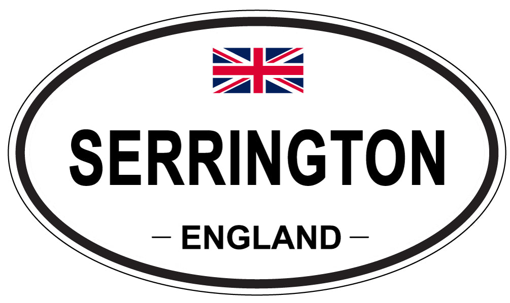 SERRINGTON, England - Oval Magnet