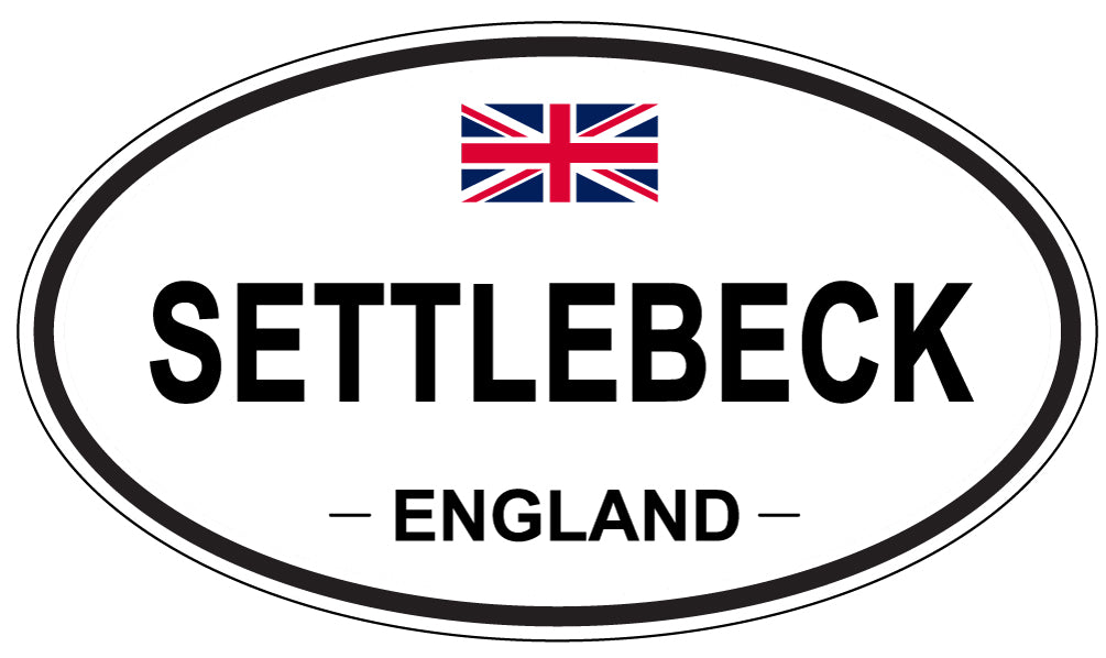 SETTLEBECK, England - Oval Magnet