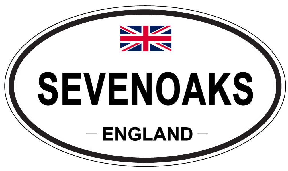 SEVENOAKS, England - Oval Magnet