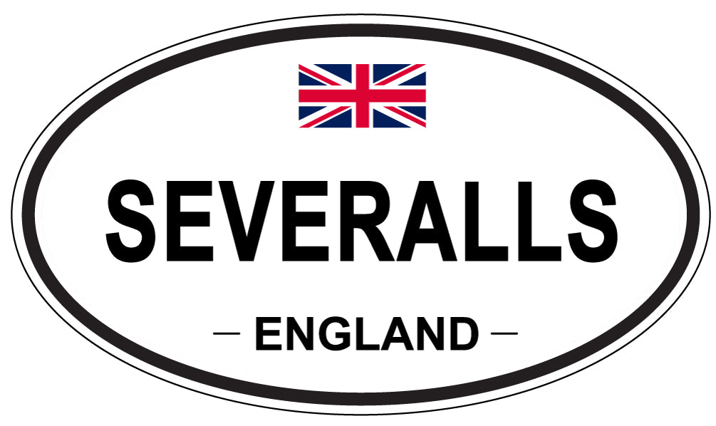 SEVERALLS, England - Oval Magnet