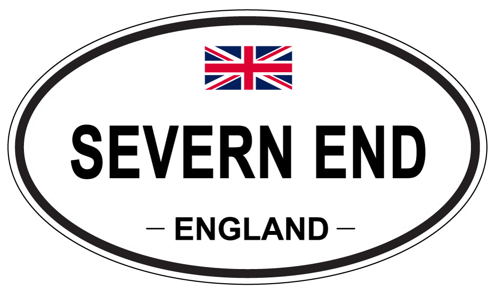 SEVERN END, ENGLAND - Oval Sticker