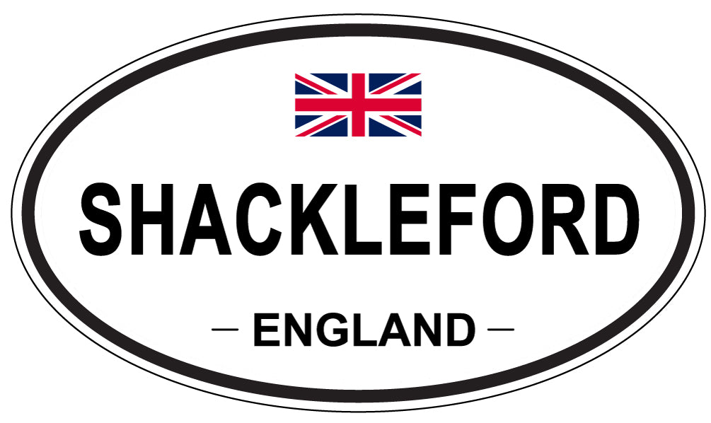 SHACKLEFORD, England - Oval Magnet