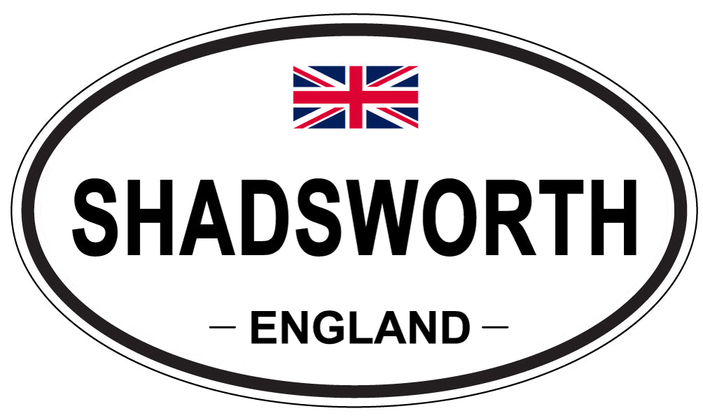 SHADSWORTH, England - Oval Magnet