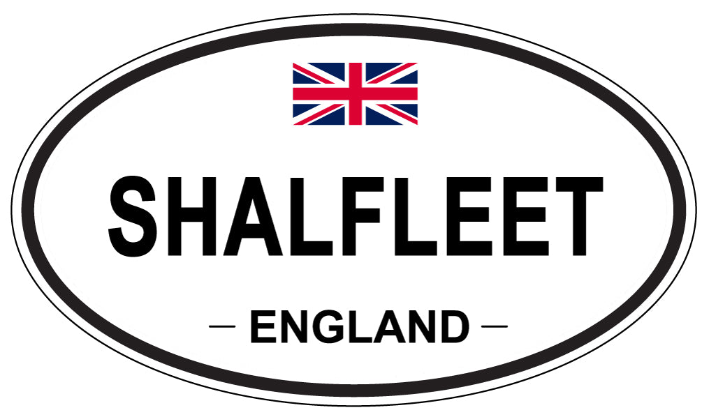 SHALFLEET, England - Oval Magnet