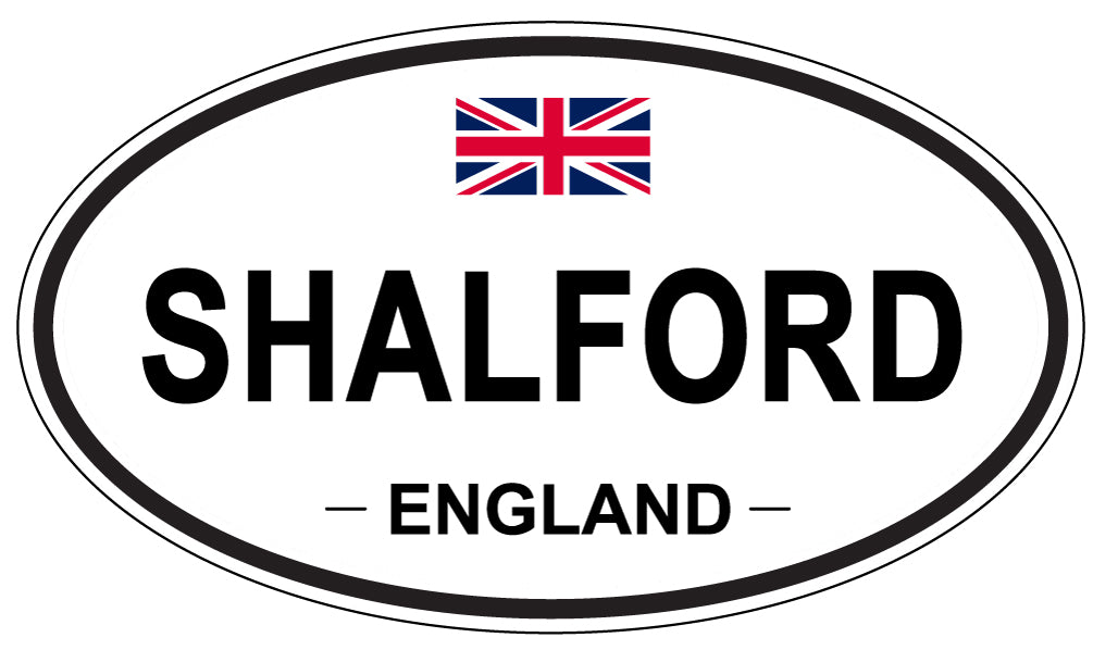 SHALFORD, England - Oval Magnet