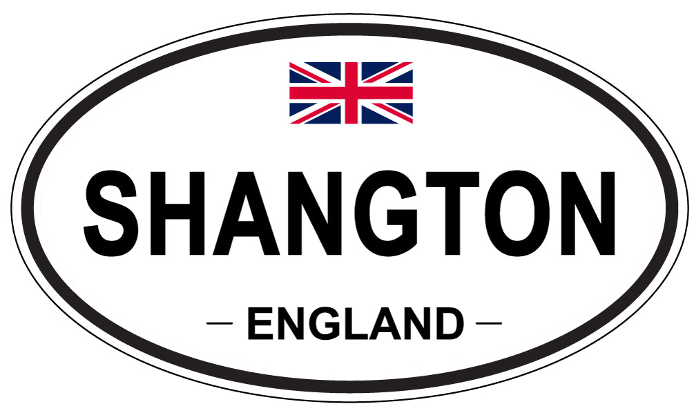 SHANGTON, England - Oval Magnet
