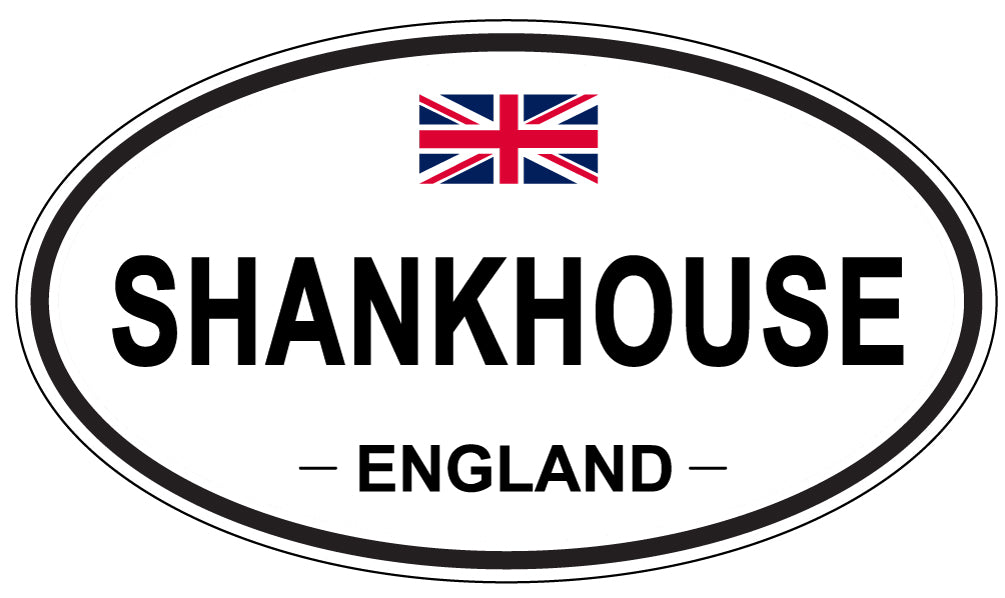 SHANKHOUSE, England - Oval Magnet