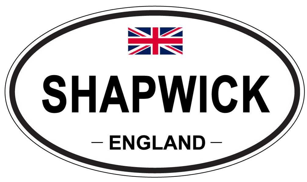 SHAPWICK, England - Oval Magnet