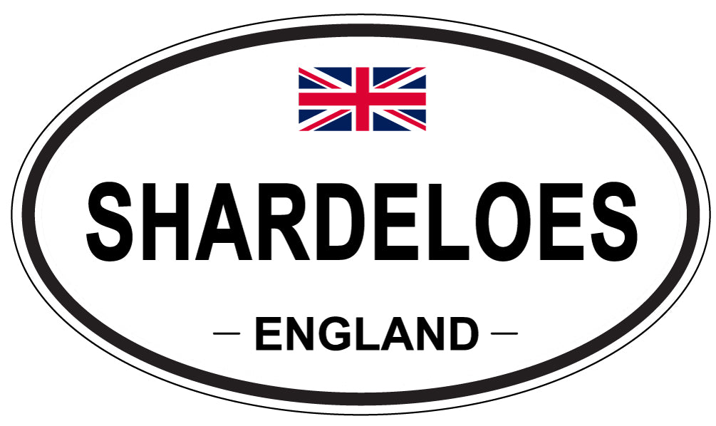 SHARDELOES, England - Oval Magnet