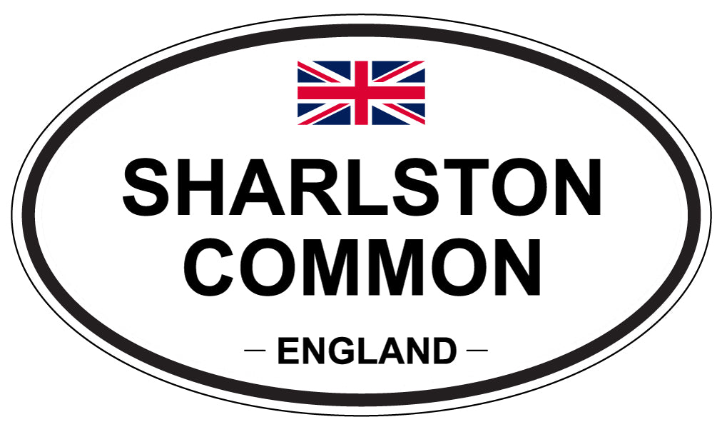 SHARLSTON COMMON, England - Oval Magnet