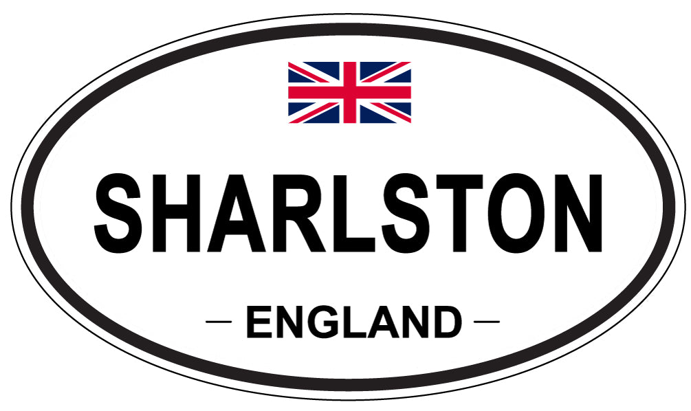 SHARLSTON, England - Oval Magnet