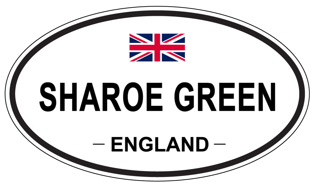 SHAROE GREEN, England - Oval Magnet